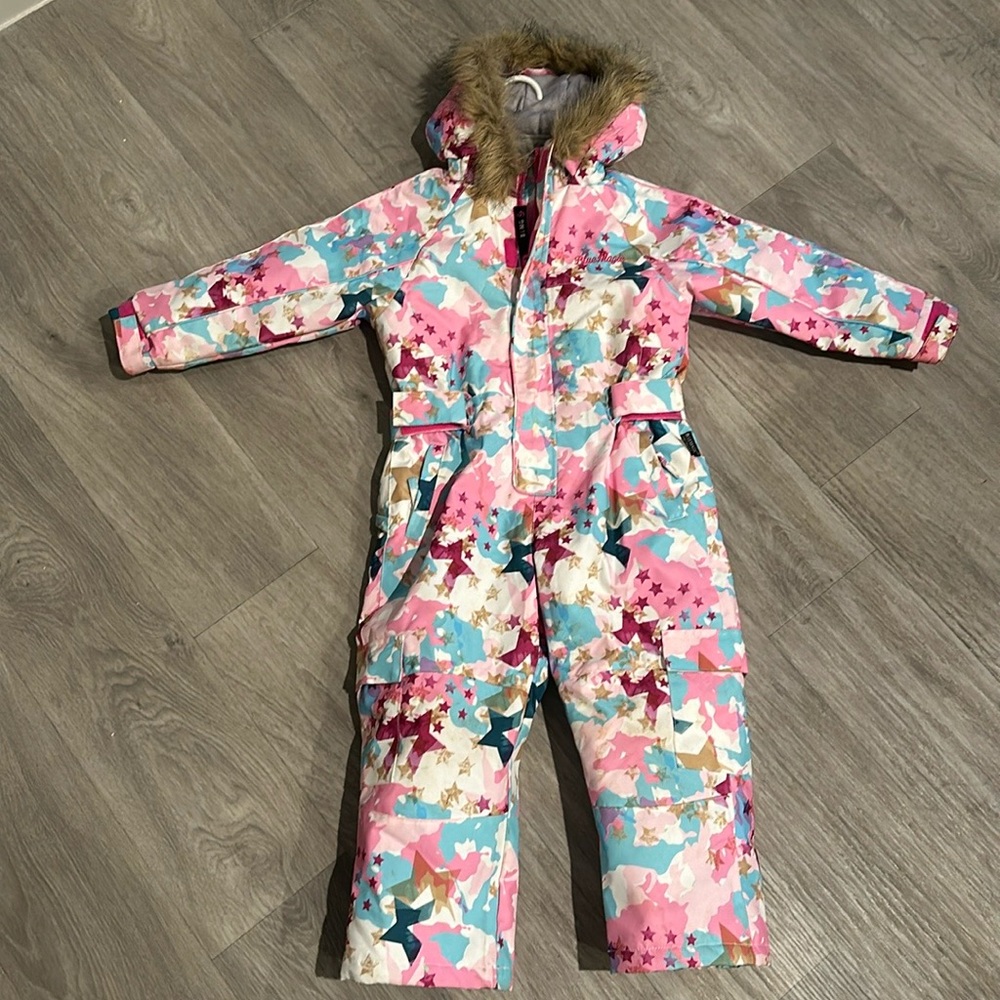 Bluemagic Kid's One Piece Snowsuits Overalls Ski Suits Jumpsuits Winter Outdoor